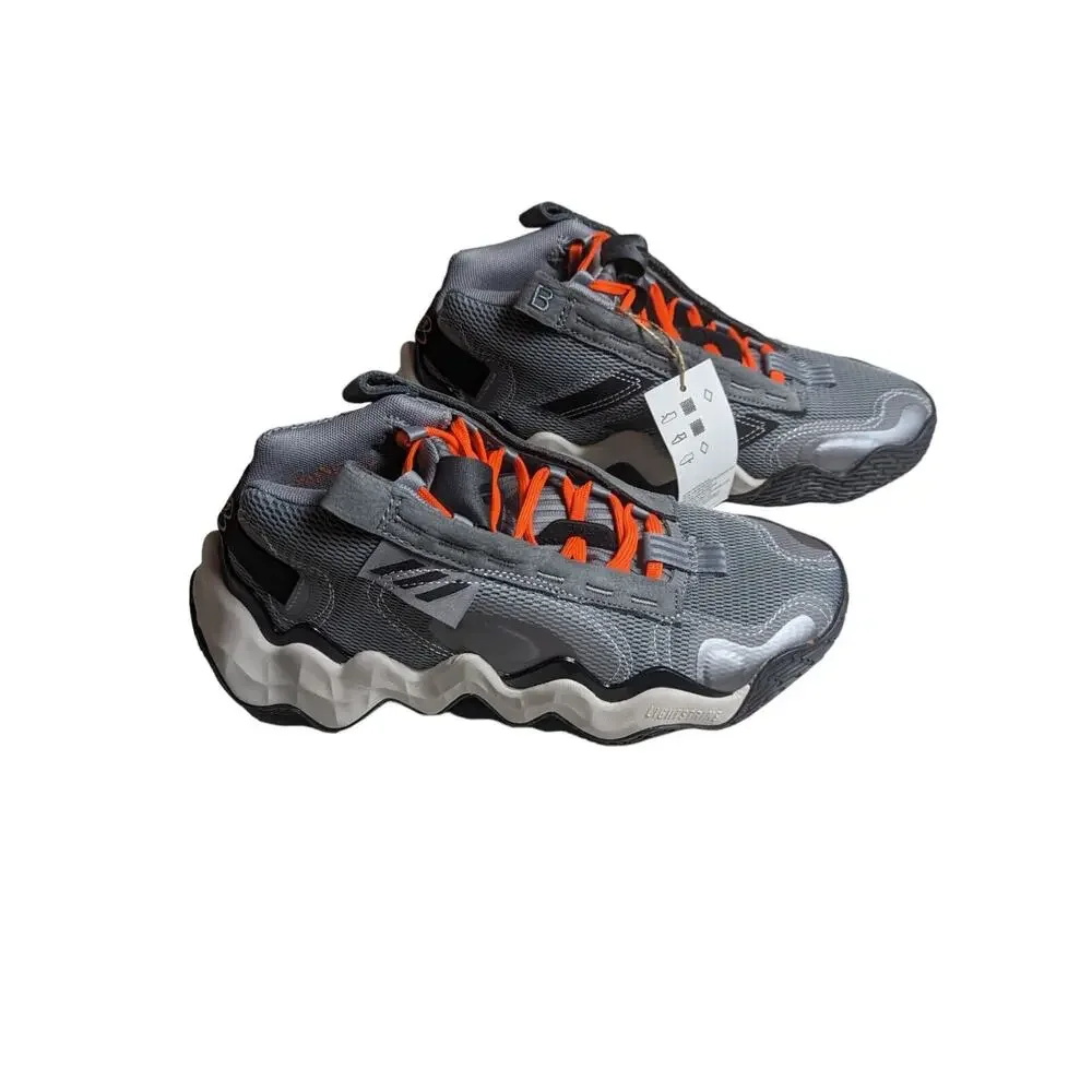 Adidas Exhibit B Candace Parker PE GZ2351 Gray Basketball Shoes Women's Size 8.5